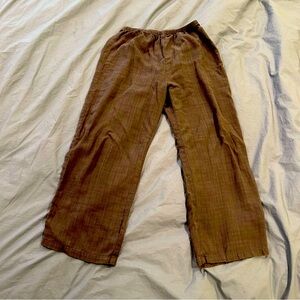 Eileen Fisher linen blend pants